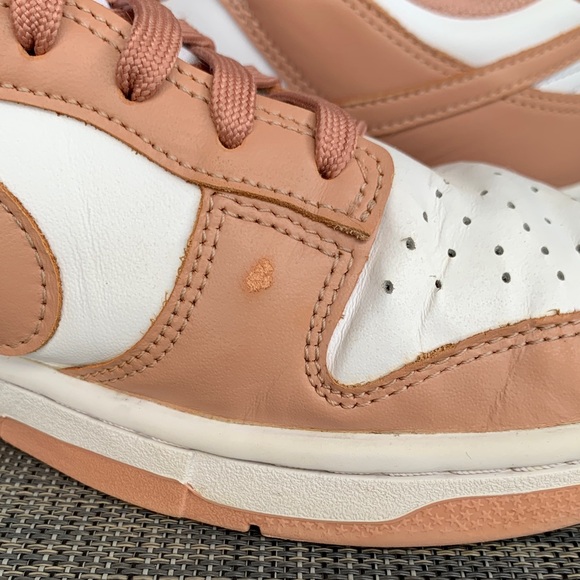 Nike Women's Dunk Low "Rose Whisper" Sneakers DD1503-118 size 8.5 - Picture 7 of 11